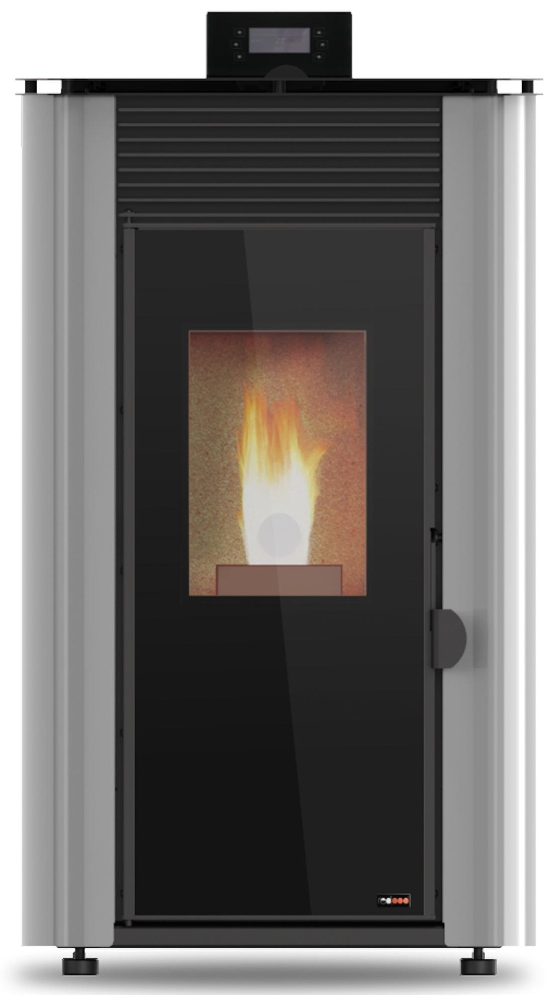 ESTUFA A PELLET RED POD FIRST 8KW GREY